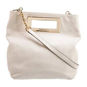 MICHAEL Michael Kors White Leather Crossbody Bag